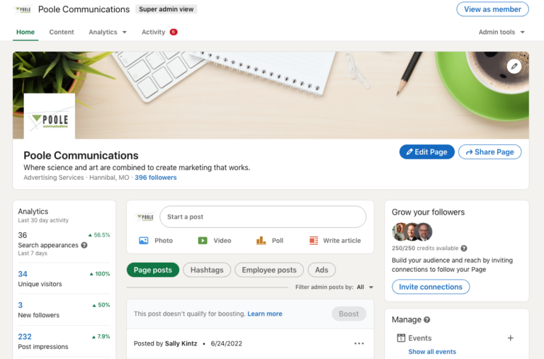 Get LinkedIn For Your Business.